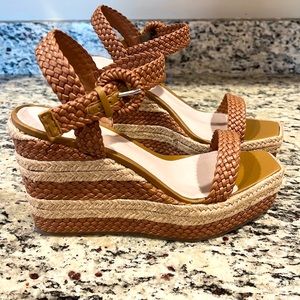 Schutz Espadrille Wedge Sandals